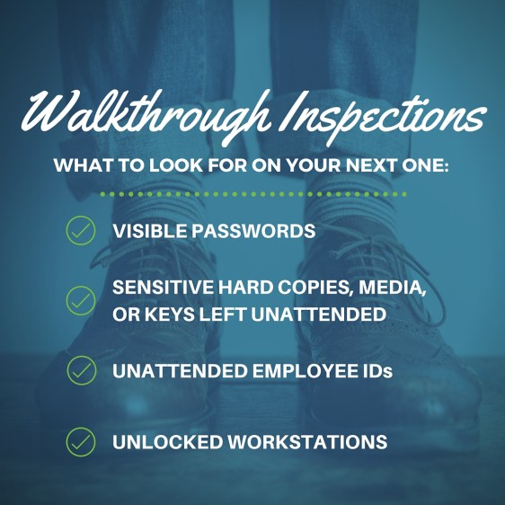 Walkthrough Inspections