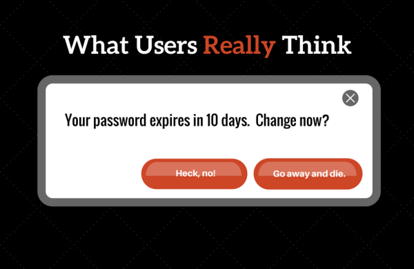 Security controls are not user friendly
