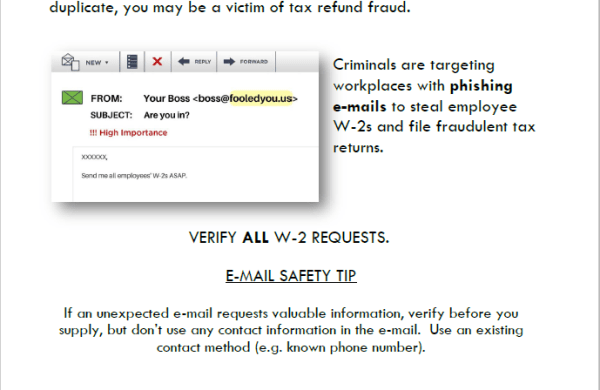 Verify all W-2 requests
