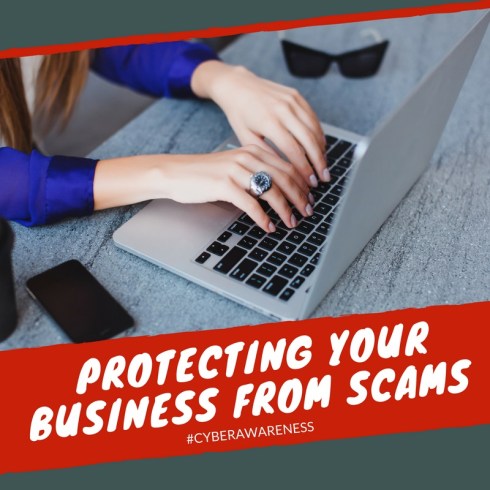 Protecting your business from scams