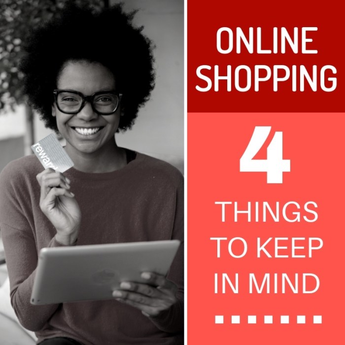 Online Shopping - 4 Things to Keep in Mind