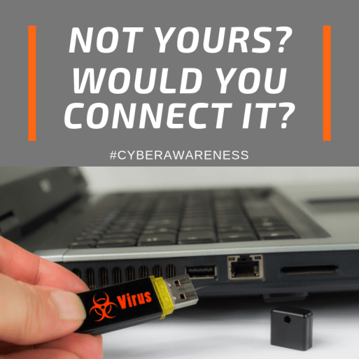 Would you connect a USB device of unknown origin?