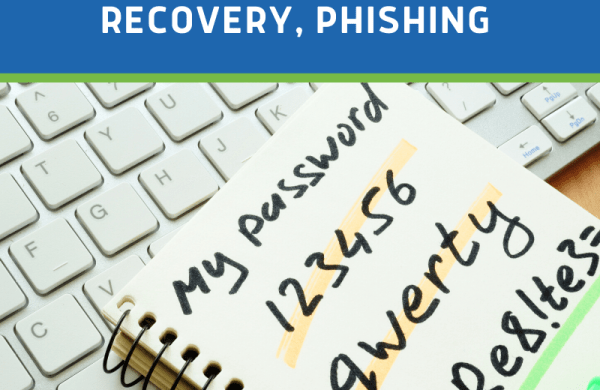 Threats to passwords: cracking, reuse, recovery, phishing