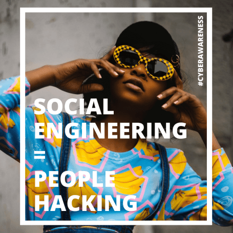 Social engineering is people hacking